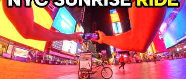 NYC Sunrise Bike Ride