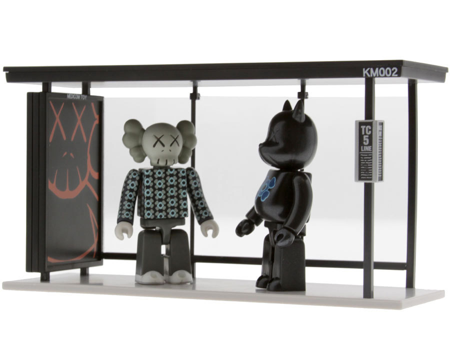 Kaws Om Kubrick Bus Stop Set 2