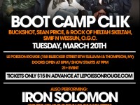 Boot camp Flier, HipHop