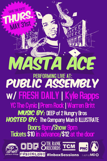 MASTA-ACE-SHOW, public assembly