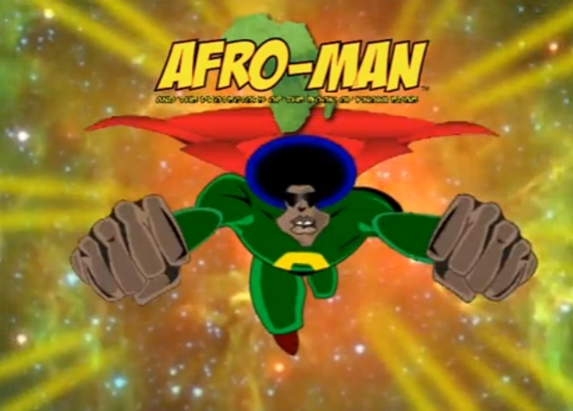 afro man and the protectors