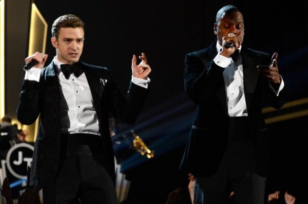 justin timberlake, jay z, suit and tie