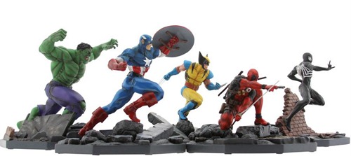 marvel statues