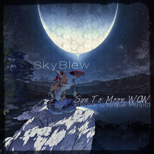 sky blew music sun moon