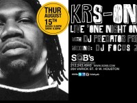 KRS ONE At SOBs