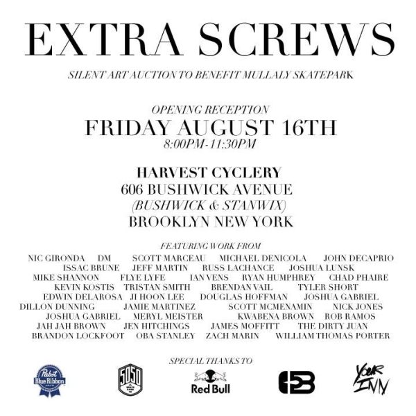 extra screws