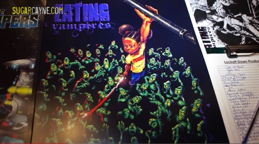 eating vampires comic book