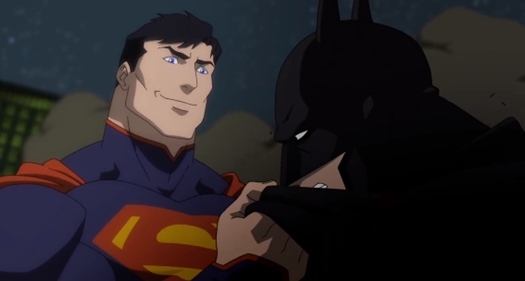 superman ,batman, justice league war