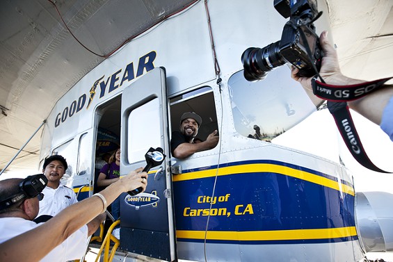 Ice Cube Goodyear Blimp 3