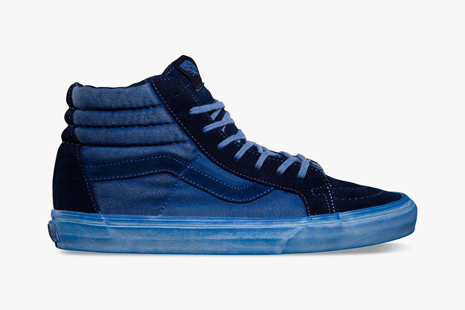 vans sk8 hi overwashed blue