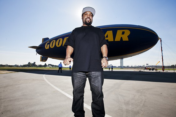 ice cube goodyear blimp