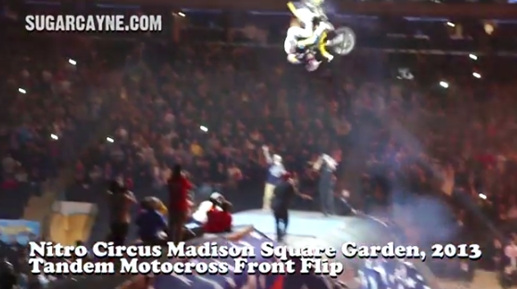 motocross tandem front flip