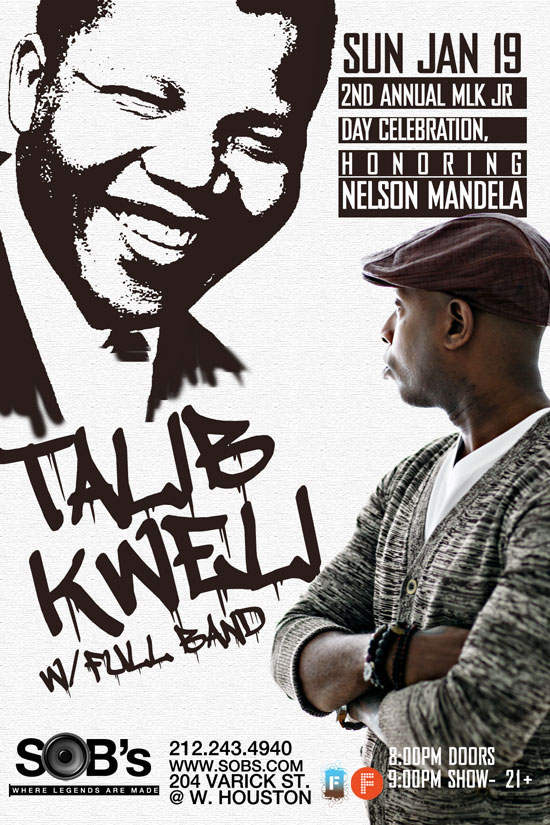 talib at SOBs