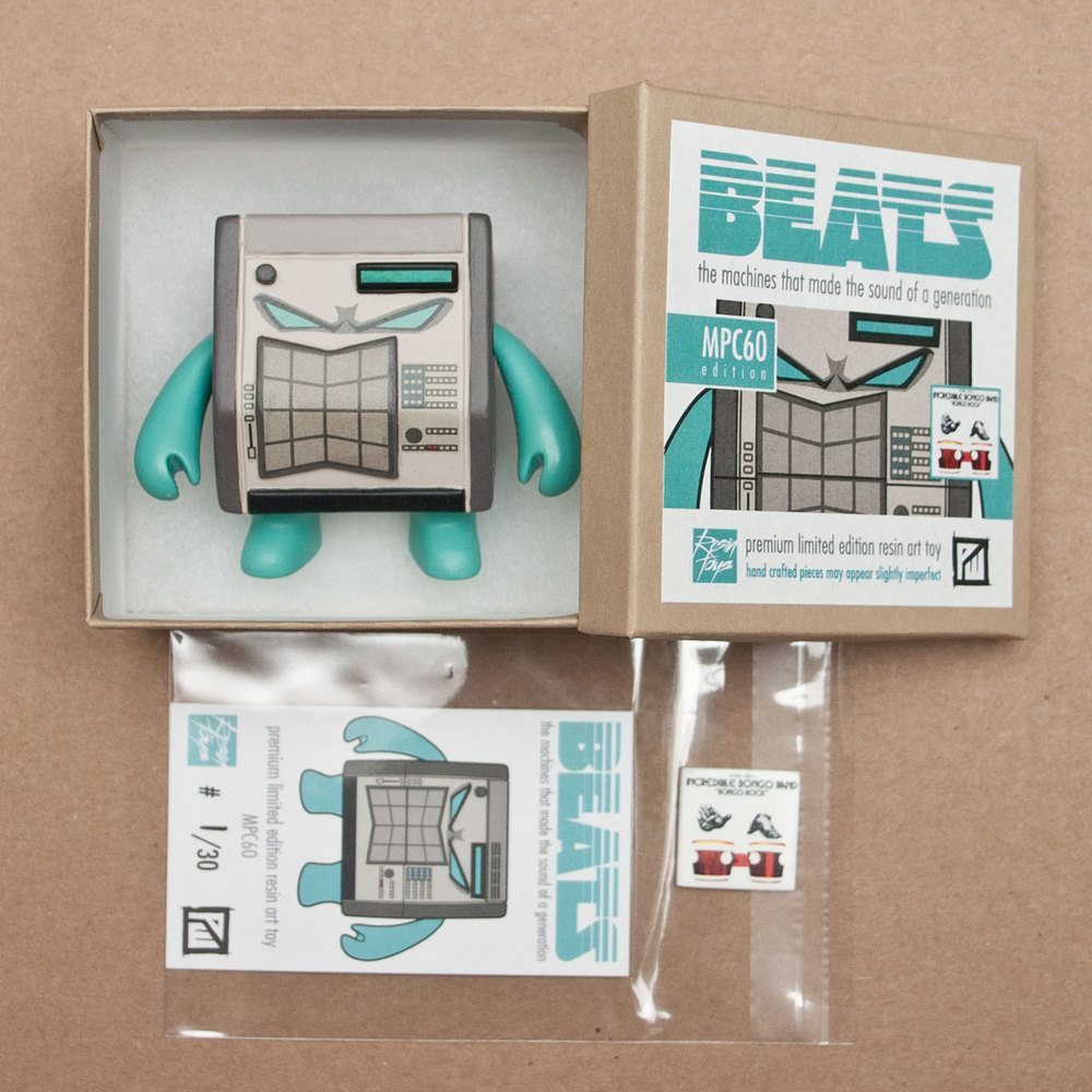 Patrick Wong, MPC60 Drum Machine Inspired Resin Toy
