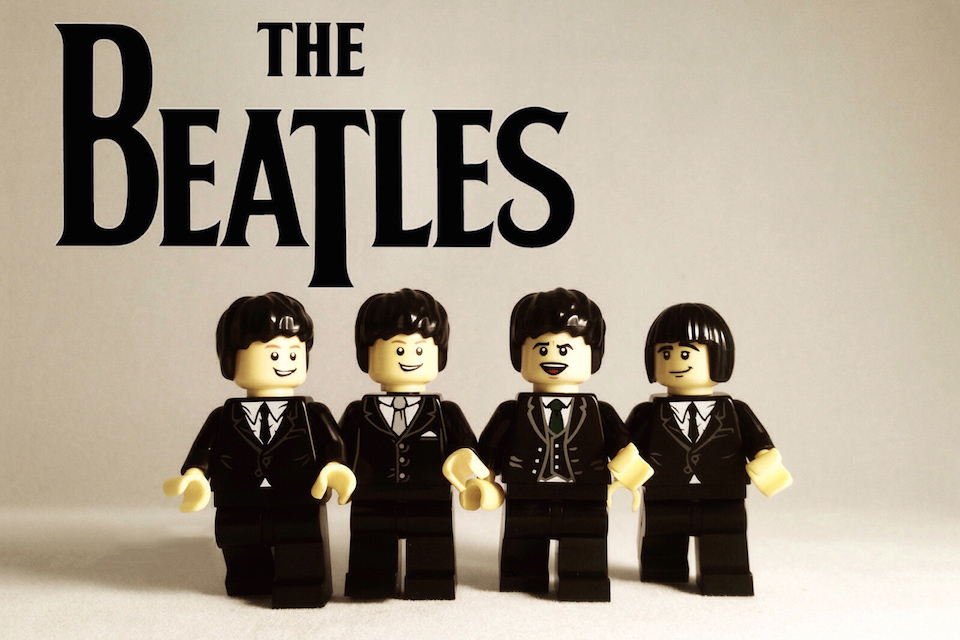 the beatles lego