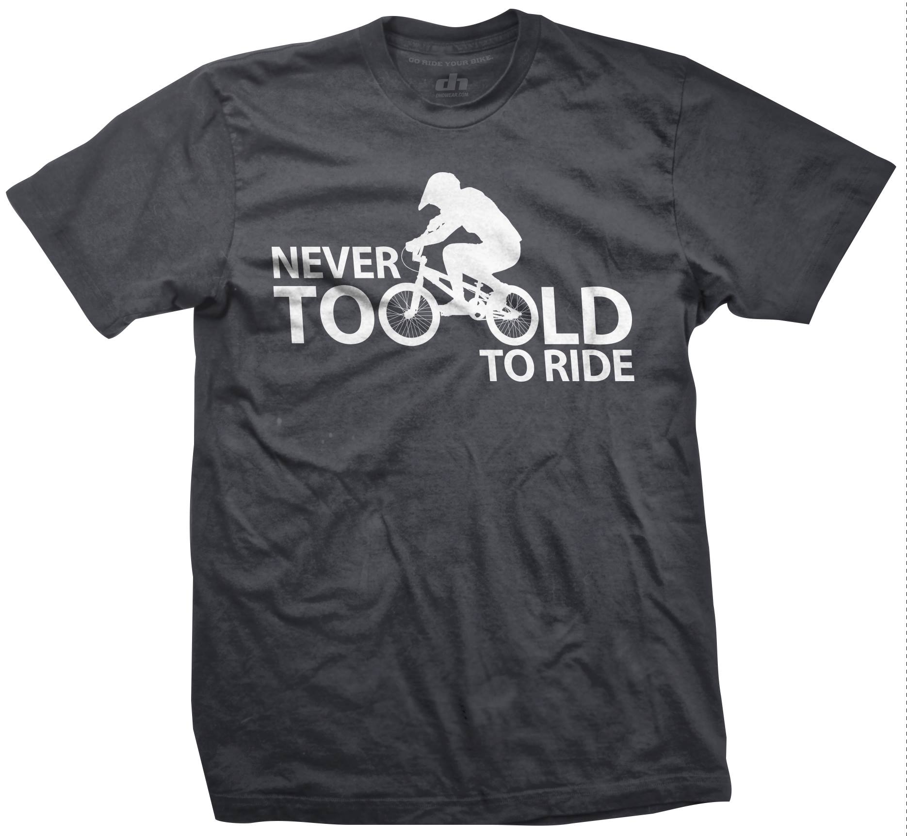 never too old to ride