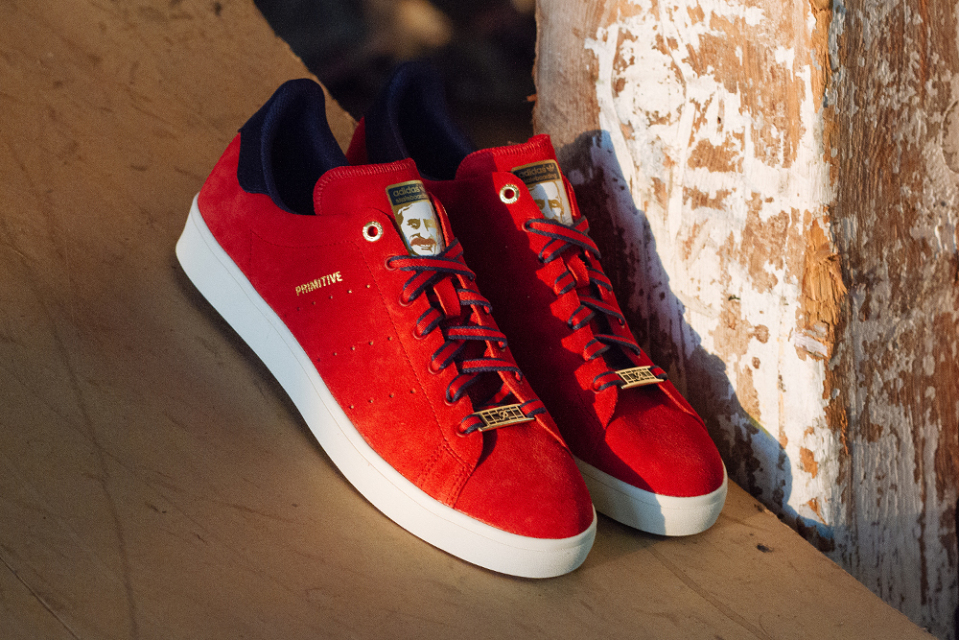 adidas originals stan smith vulc red