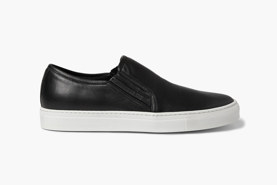 Balmain (@balmain) Leather Slip-On