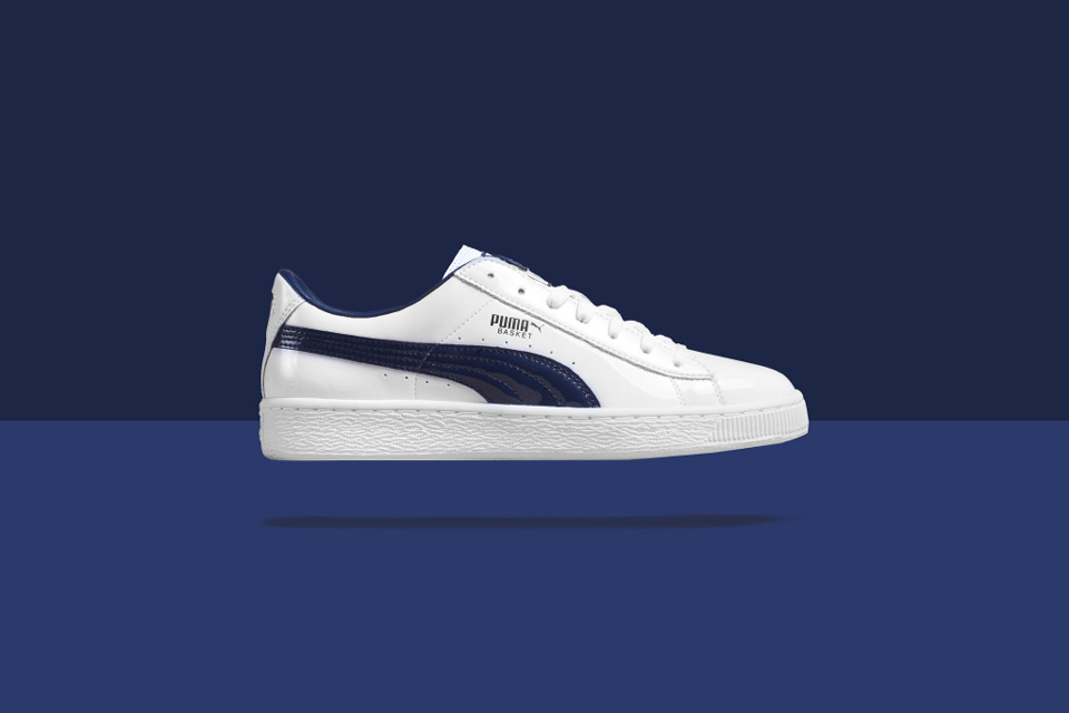 patent leather puma basket