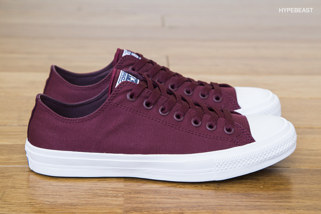 converse chuck ii bordeaux