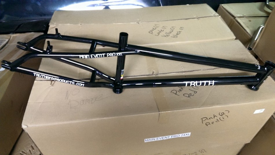 chromoly bmx frame