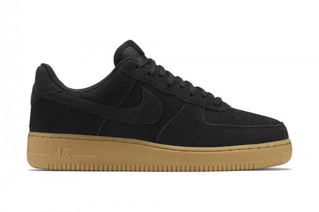 black low top forces