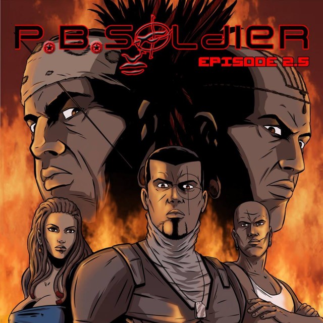 p.b.soldier, cover