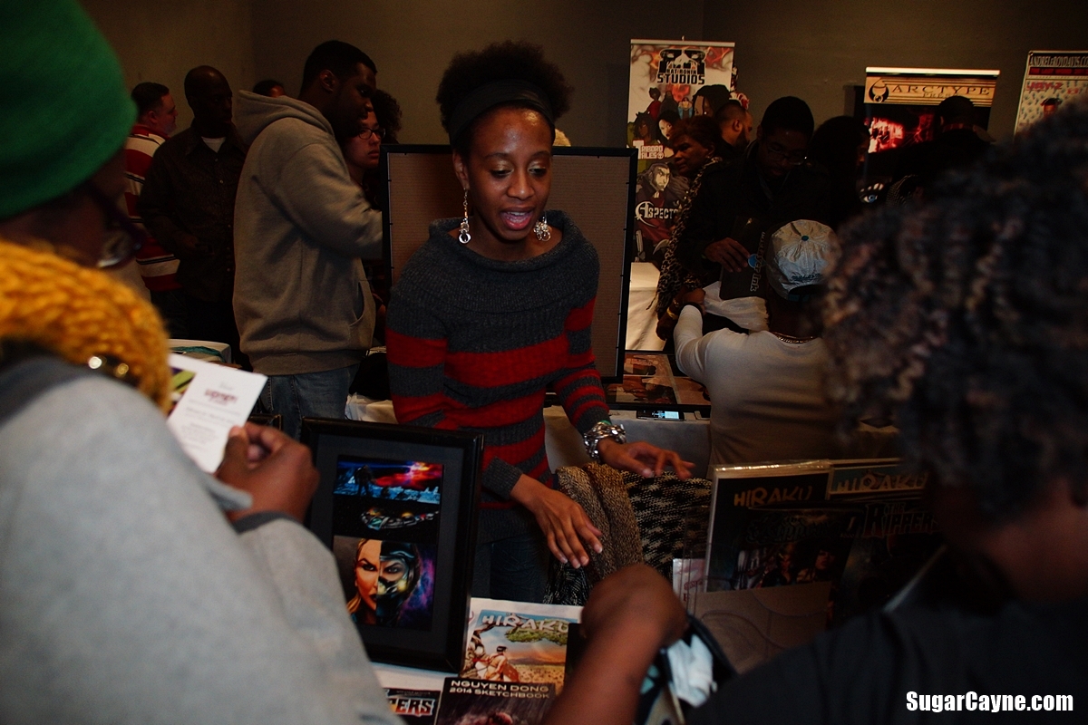 Regine Sawyer, 4th Annual Black comic Book day