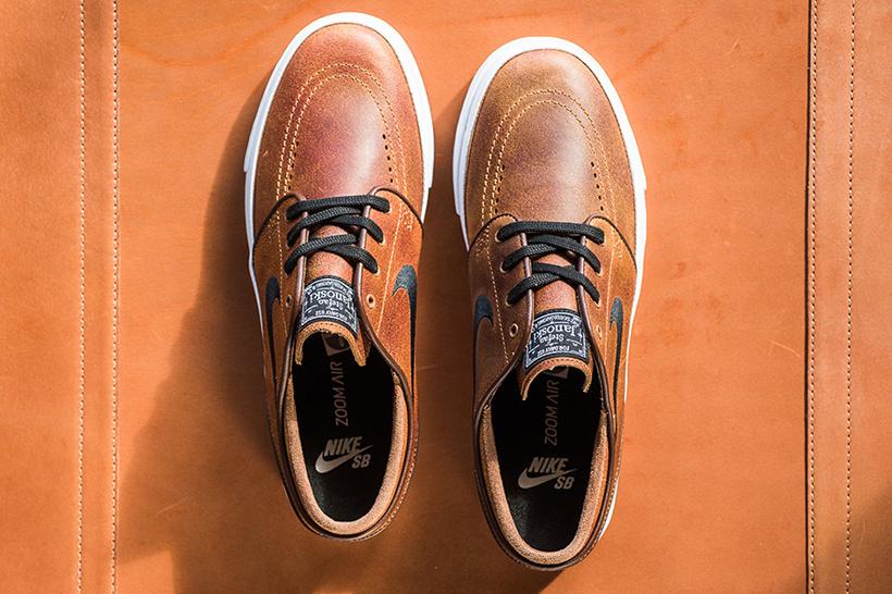 janoski obsidian leather