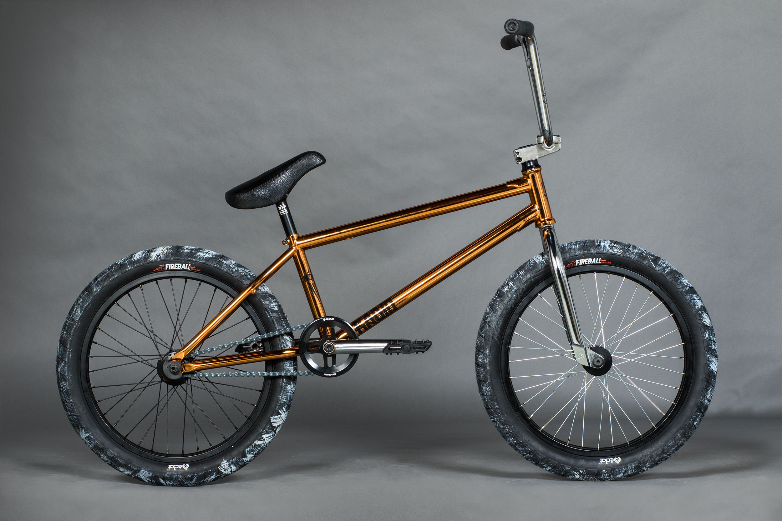 copper bmx bike