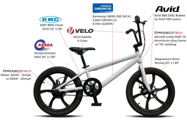 Life ev e bmx shop electric bike