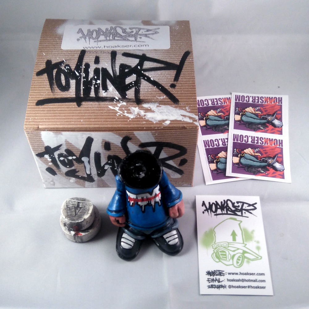 Graffiti Inspired "TOYLINERS" Figures By Hoakser