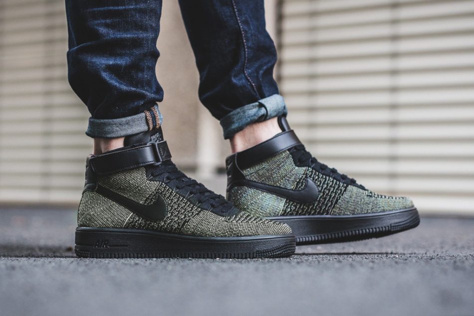 green nike air force one