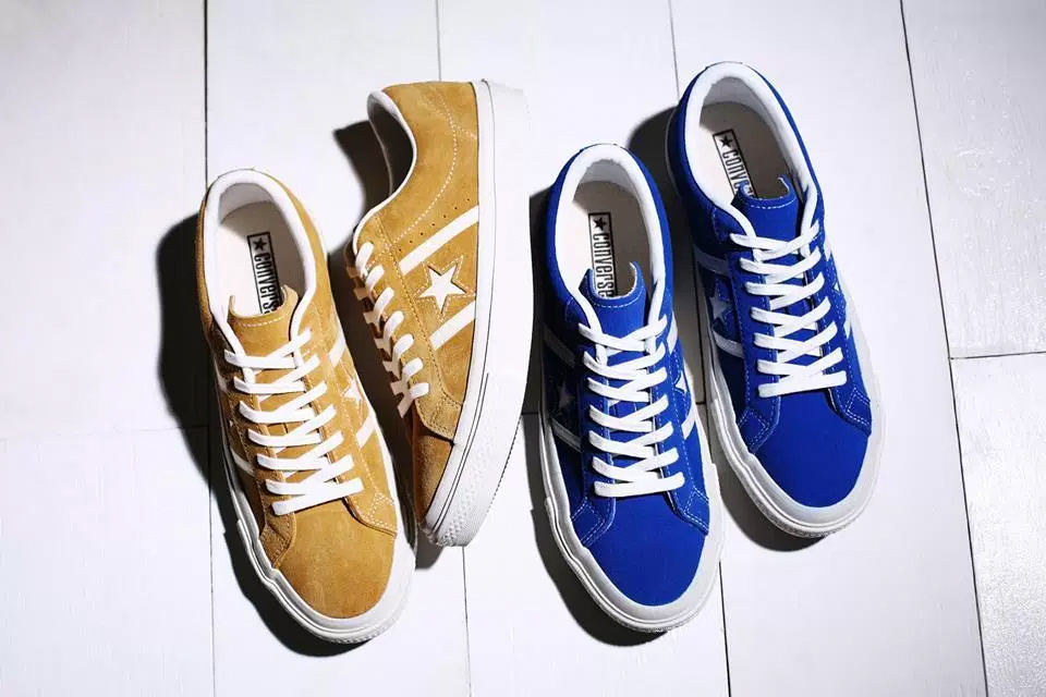 converse star & bars suede