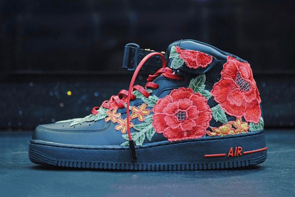 nike air force 1 low roses