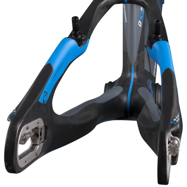 Chase bmx act 1.0 blue rear