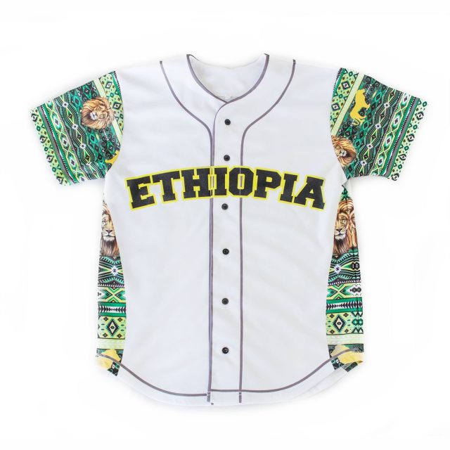 Mizizi Ethiopia baseball jersey