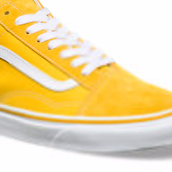 solid yellow vans