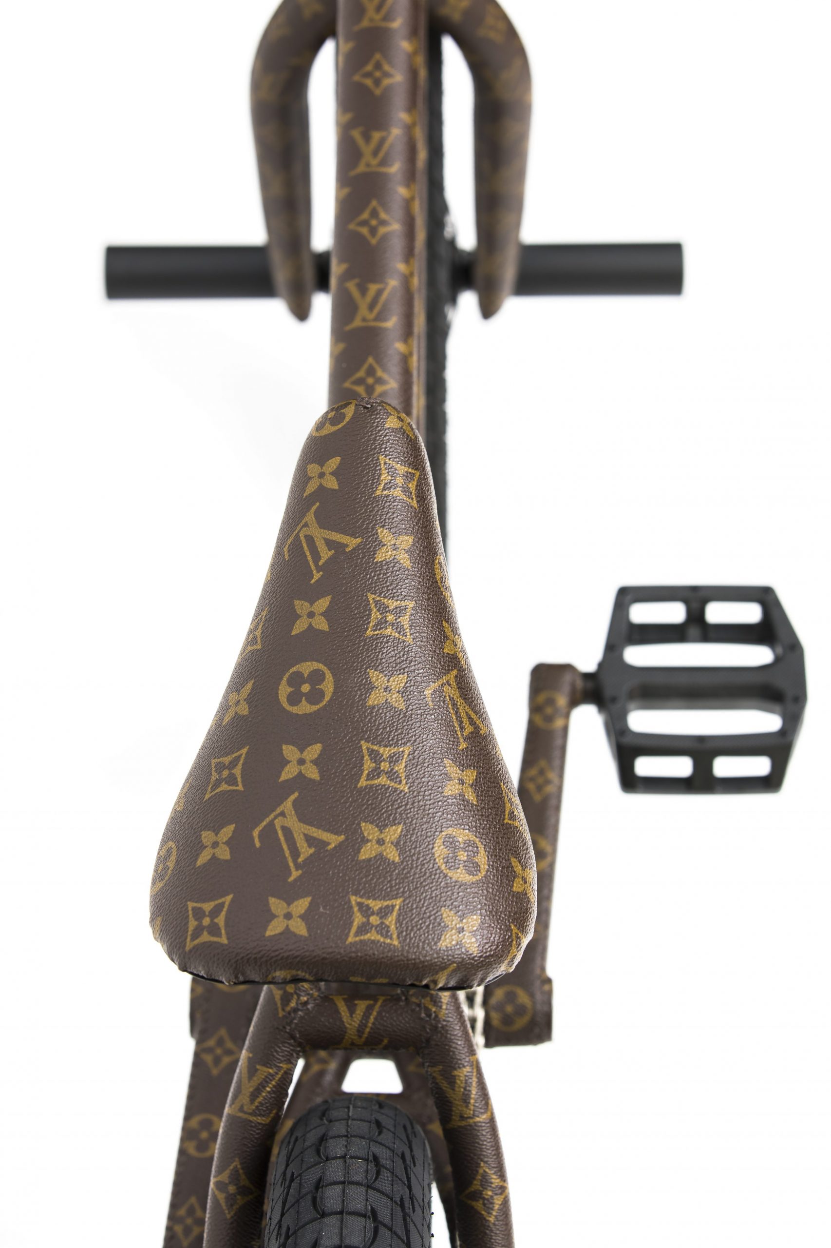 Our BMX - @nigelsylvester's Louis Vuitton wrapped bike