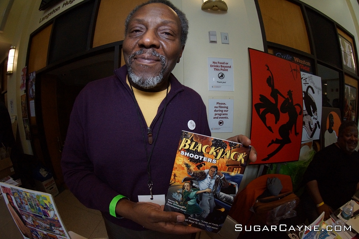 black comic book fest, Alex Simmons