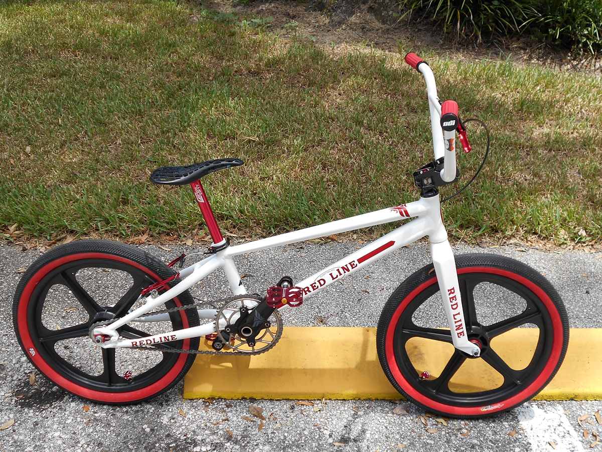 redline bmx bicycle