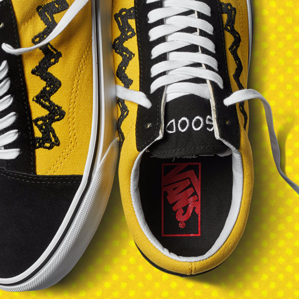 talent Revival målbar Vans X Peanuts OLD SKOOL "Charlie Brown" KIcks