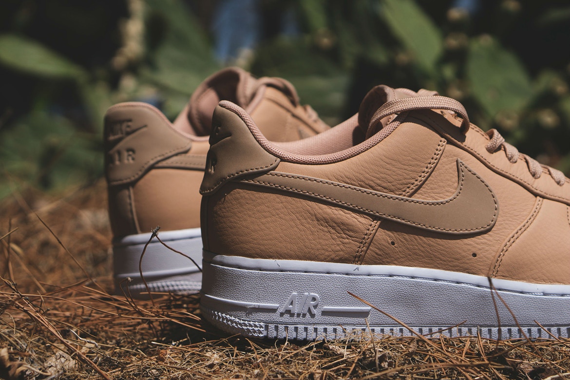 nike air force 1 Vachetta Tan heel