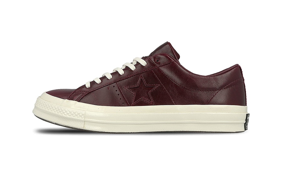 converse one star leather brown