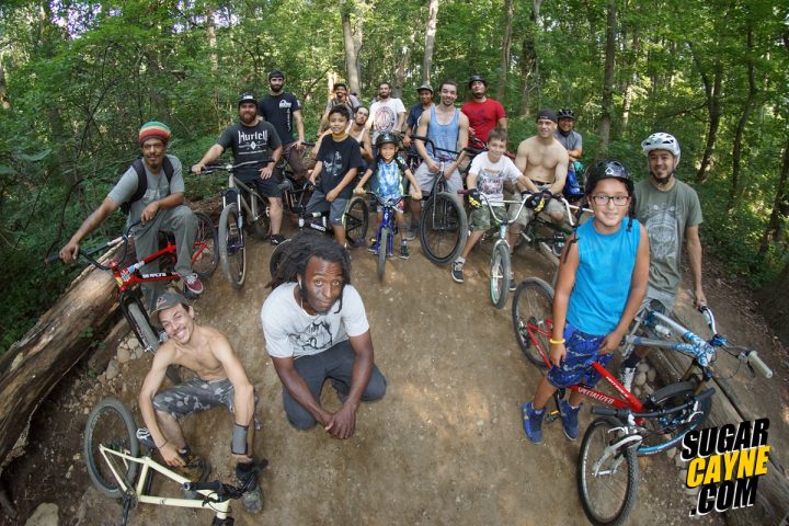 Cunningham Pump Track, group photo