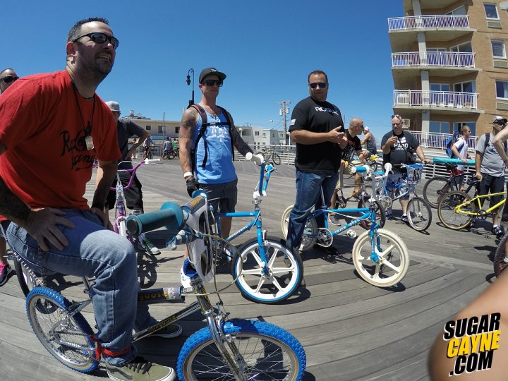 BMXers On Boardwalk, Long Beach