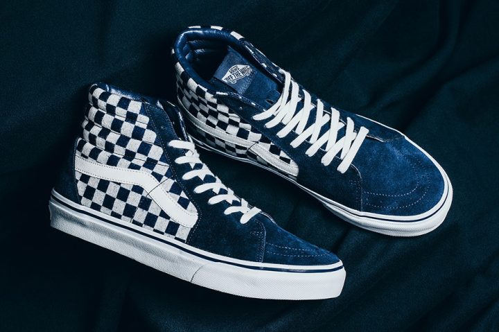 Vans Japan Indigo Checkerboard hi