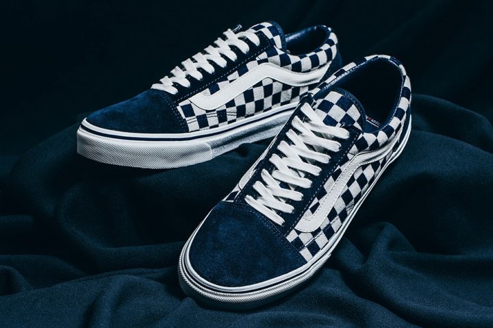 Vans Japan Indigo Checkerboard low