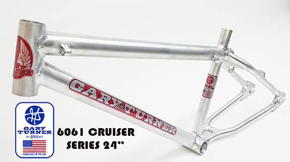 Gary Turner Alum 26 BMX racing Frame