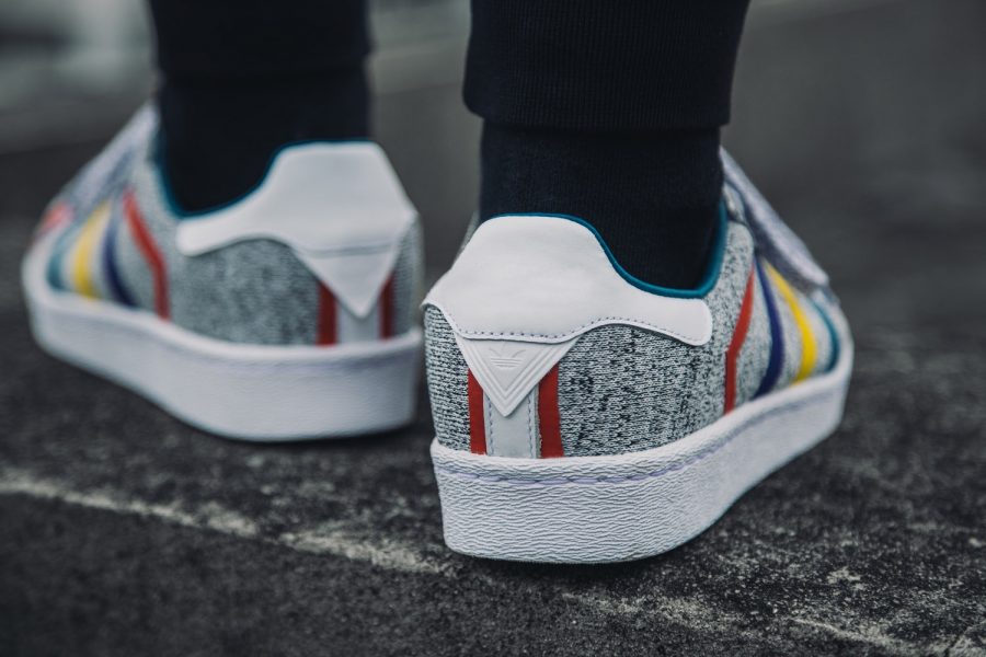 adidas originals superstar 80s primeknit men silver